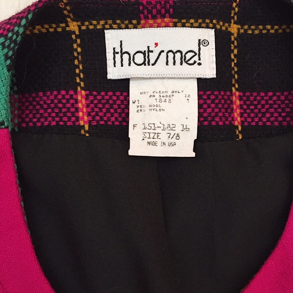 🚫SOLD🚫 Wool Short Set Blazer Two Piece Matching - Picture 7 of 8